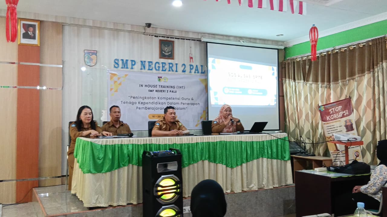 Sosialisasi SPMB di SMP Negeri 2 Palu: "Belajar, Berkembang, dan Maju Bersama"
